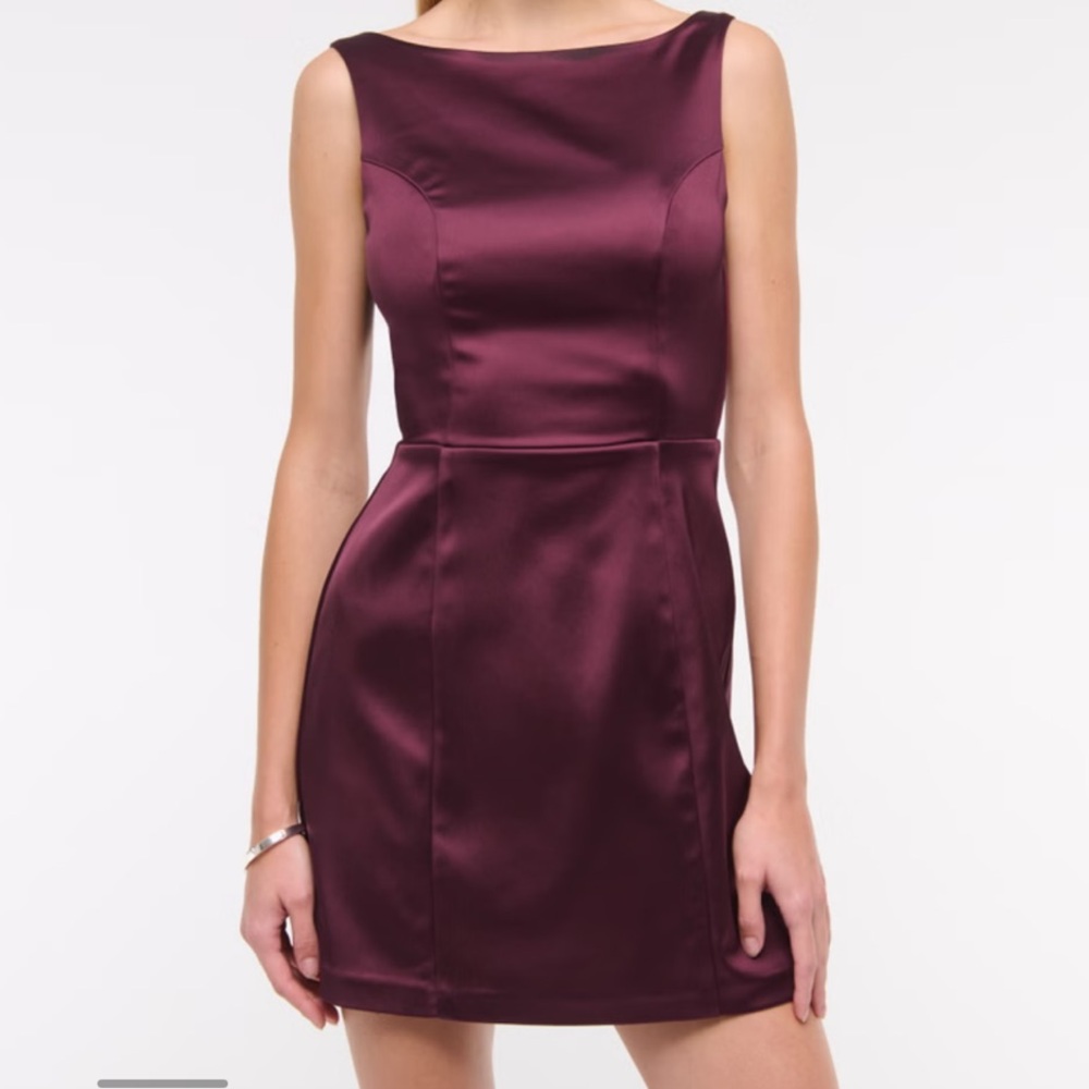 NEW Abercrombie Mini Satin Dress